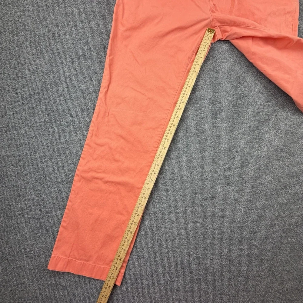 Vineyard Vines Salmon Chino‎ Pants Men 40x34 Stretch Cotton Preppy